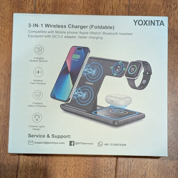 3-in-1 Wireless Charging Station - Picture 2 of 3